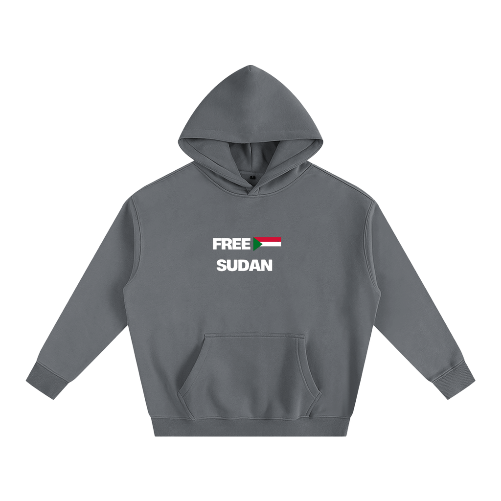 FREE SUDAN Fleeced Hoodie